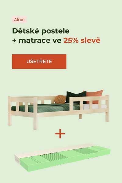 CZ postel + matrace